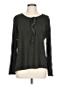 Lands' End Canvas Black Long Sleeve Top Size L - photo 1