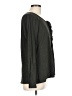Lands' End Canvas Black Long Sleeve Top Size L - photo 4