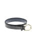 Assorted Brands 100% Snakeskin Black Brown Leather Belt Size S - photo 1