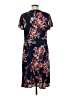 Torrid 100% Rayon Floral Blue Casual Dress Size Med Plus (00) - photo 2