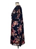 Torrid 100% Rayon Floral Blue Casual Dress Size Med Plus (00) - photo 5