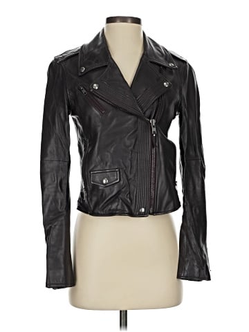 Paige Leather Jacket (view 1)