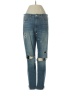 Lucky Brand Hearts Blue Jeans Size 27 waist - photo 1