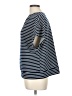 Unbranded Stripes Blue Short Sleeve Turtleneck Size L - photo 5