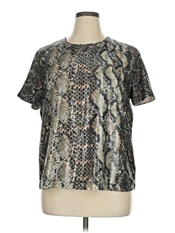 Elie Tahari Short Sleeve Top (view 1)