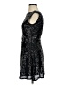 TOBI 100% Polyamide Stars Black Cocktail Dress Size S - photo 5