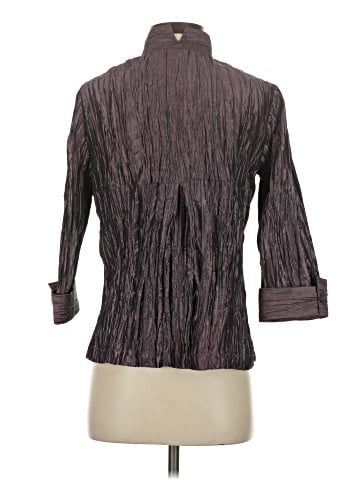 Kathleen Sommers 3/4 Sleeve Button-Down Shirt (view 2)