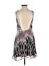 Capulet 100% Polyester Chevron-herringbone Gray Casual Dress Size S - photo 2