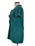 Tabitha 100% Silk Teal Casual Dress Size 10 - photo 5