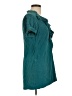 Tabitha 100% Silk Teal Casual Dress Size 10 - photo 4