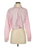 Zara Pink Long Sleeve Blouse Size S - photo 1