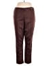 Halston Burgundy Casual Pants Size XL - photo 1