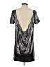 Free People Metallic Silver Cocktail Dress Size XS - photo 2
