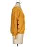 Outback Red Solid Yellow Pullover Sweater Size XS - photo 4