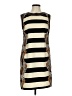 MAXSPORT Graphic Brown Cocktail Dress Size M - photo 1