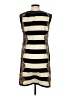 MAXSPORT Graphic Brown Cocktail Dress Size M - photo 2