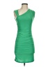 Caution to the Wind Solid Green Cocktail Dress Size S - photo 1