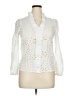 Shein 100% Polyester White 3/4 Sleeve Blouse Size XL - photo 1