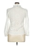 Shein 100% Polyester White 3/4 Sleeve Blouse Size XL - photo 2