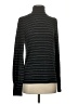 J.Crew Stripes Black Turtleneck Sweater Size S - photo 1