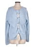 Harper Heritage 100% Acrylic Blue Cardigan Size M - photo 1