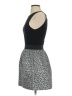 Aqua Animal Print Gray Black Cocktail Dress Size S (estimated) - photo 5