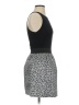 Aqua Animal Print Gray Black Cocktail Dress Size S (estimated) - photo 4