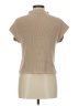 Anrabess 100% Rayon Tan Short Sleeve Top Size M - photo 2