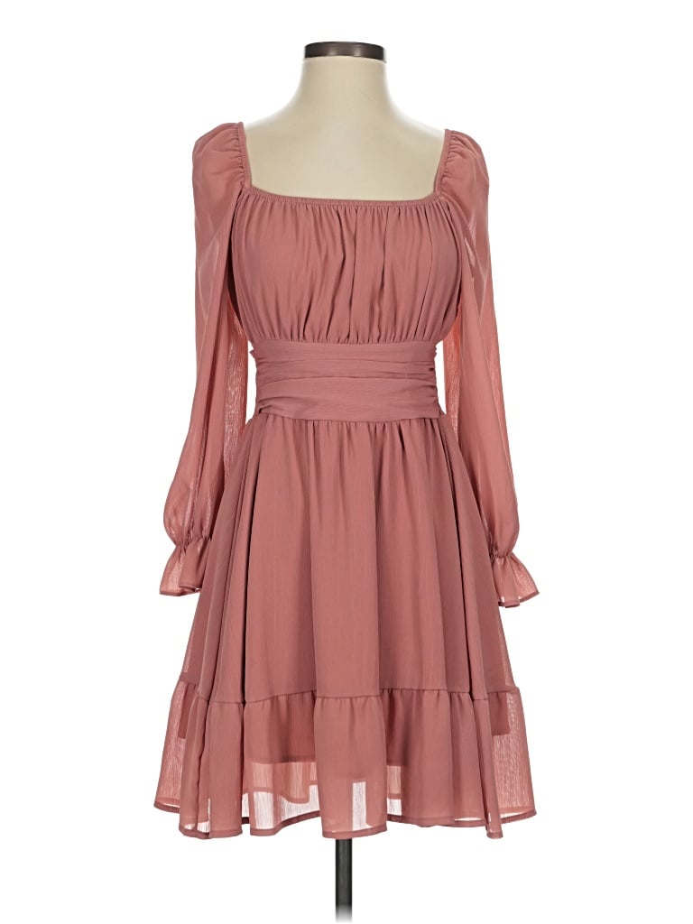 Pre-owned Exlura Casual Dress In Pink
