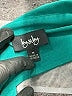 By & By 100% Polyester Hearts Teal Green 3/4 Sleeve Blouse Size M - photo 7