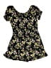 Unbranded Floral Black Dress Size 11 - 12 - photo 2