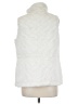 Teez-Her 100% Polyester White Faux Fur Vest Size M - photo 2