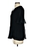 Ann Taylor 100% Polyester Black Short Sleeve Blouse Size S - photo 5