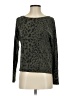 Current/Elliott Animal Print Green Pullover Sweater Size Sm (1) - photo 1