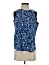 Chaus Blue Sleeveless Blouse Size S - photo 1