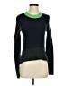 Tome Color Block Green Pullover Sweater Size XS - photo 1