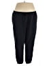 Vince. Solid Black Active Pants Size 3X - photo 1