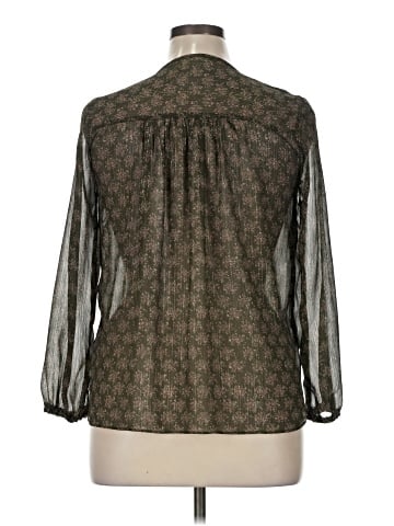 Oui Long Sleeve Blouse (view 2)