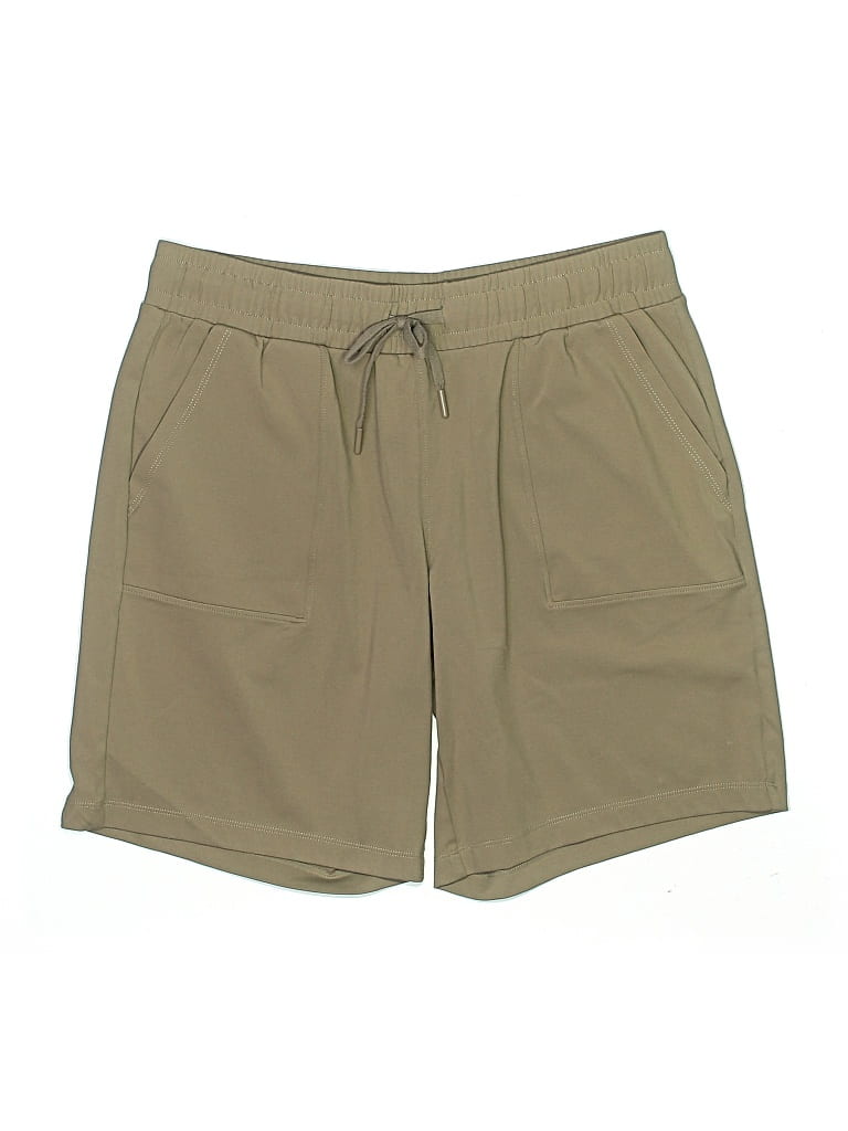 Pre-owned Mondetta Khaki Shorts In Brown