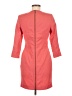 ASOS 100% Polyester Solid Orange Red Casual Dress Size 6 - photo 2