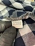 Genhoo Checkered-gingham Blue Long Sleeve Button-Down Shirt Size XXL - photo 4