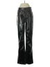Gap 100% Polyester Metallic Black Casual Pants Size 4 (tall) - photo 1