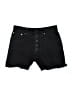 Madewell 100% Cotton Black Denim Shorts Size 23 waist - photo 1