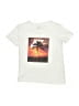 Nike 100% Cotton Print Ivory Short Sleeve T-Shirt Size XS (kids) - photo 1