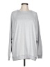 Gilly Hicks Silver Pullover Sweater Size L - photo 1