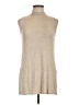 Bar III Tan Short Sleeve Turtleneck Size L - photo 1