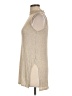 Bar III Tan Short Sleeve Turtleneck Size L - photo 5
