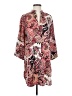 Zara Basic 100% Polyester Paisley Red Kimono Size S - photo 1