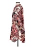 Zara Basic 100% Polyester Paisley Red Kimono Size S - photo 5