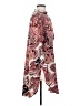 Zara Basic 100% Polyester Paisley Red Kimono Size S - photo 4